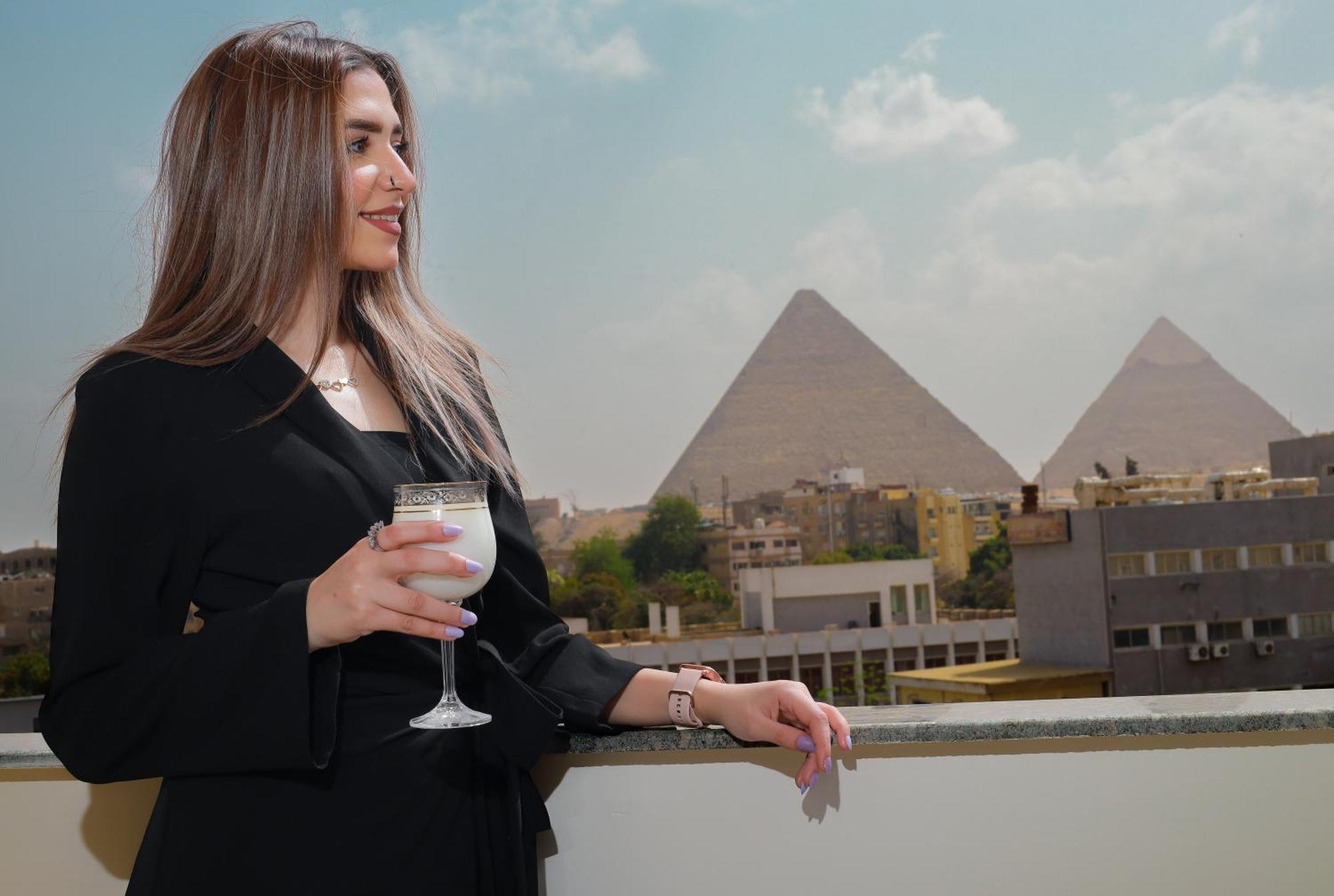 The Muse Pyramids Inn Kafrat al Jabal Luaran gambar