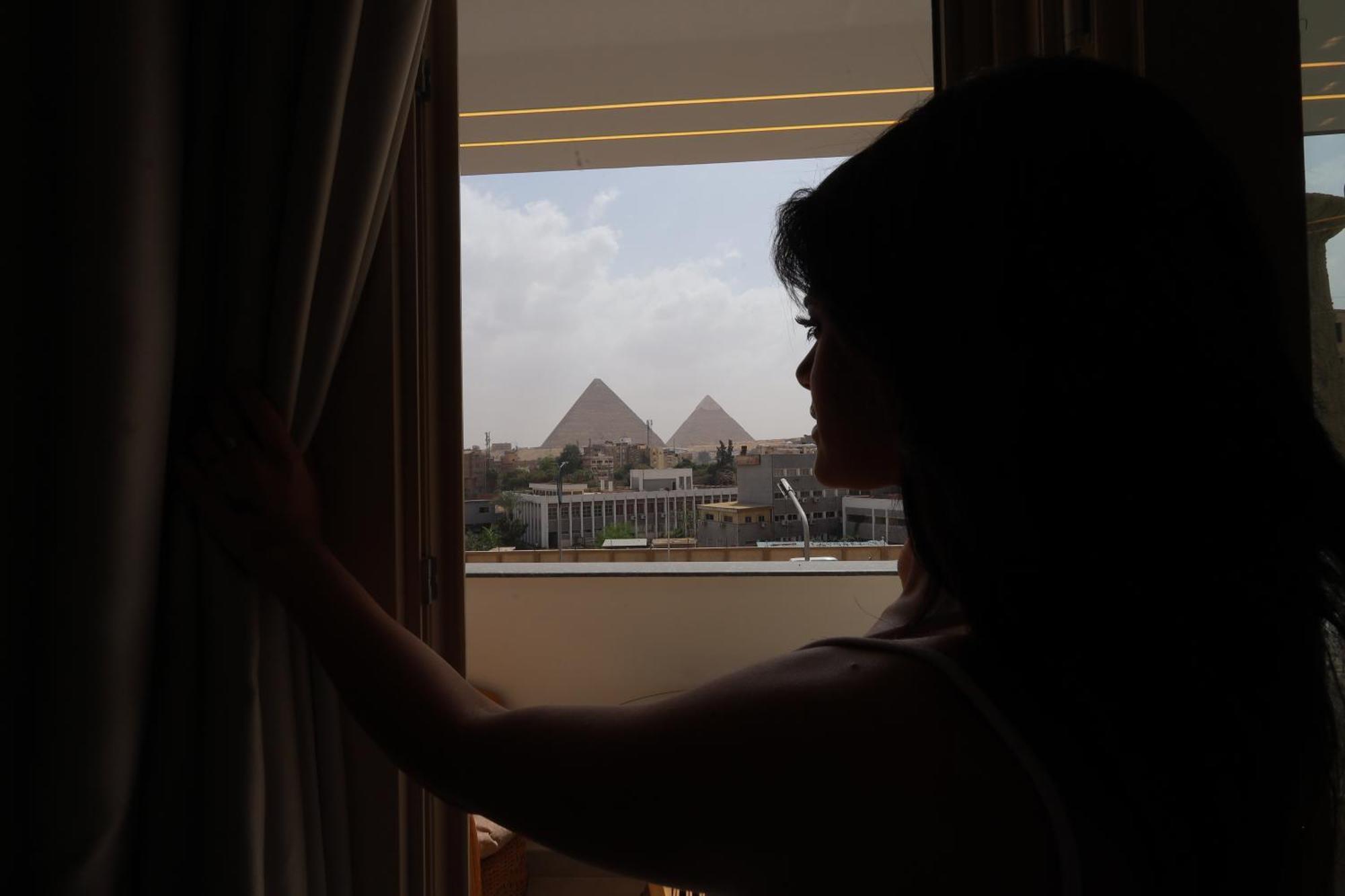 The Muse Pyramids Inn Kafrat al Jabal Luaran gambar