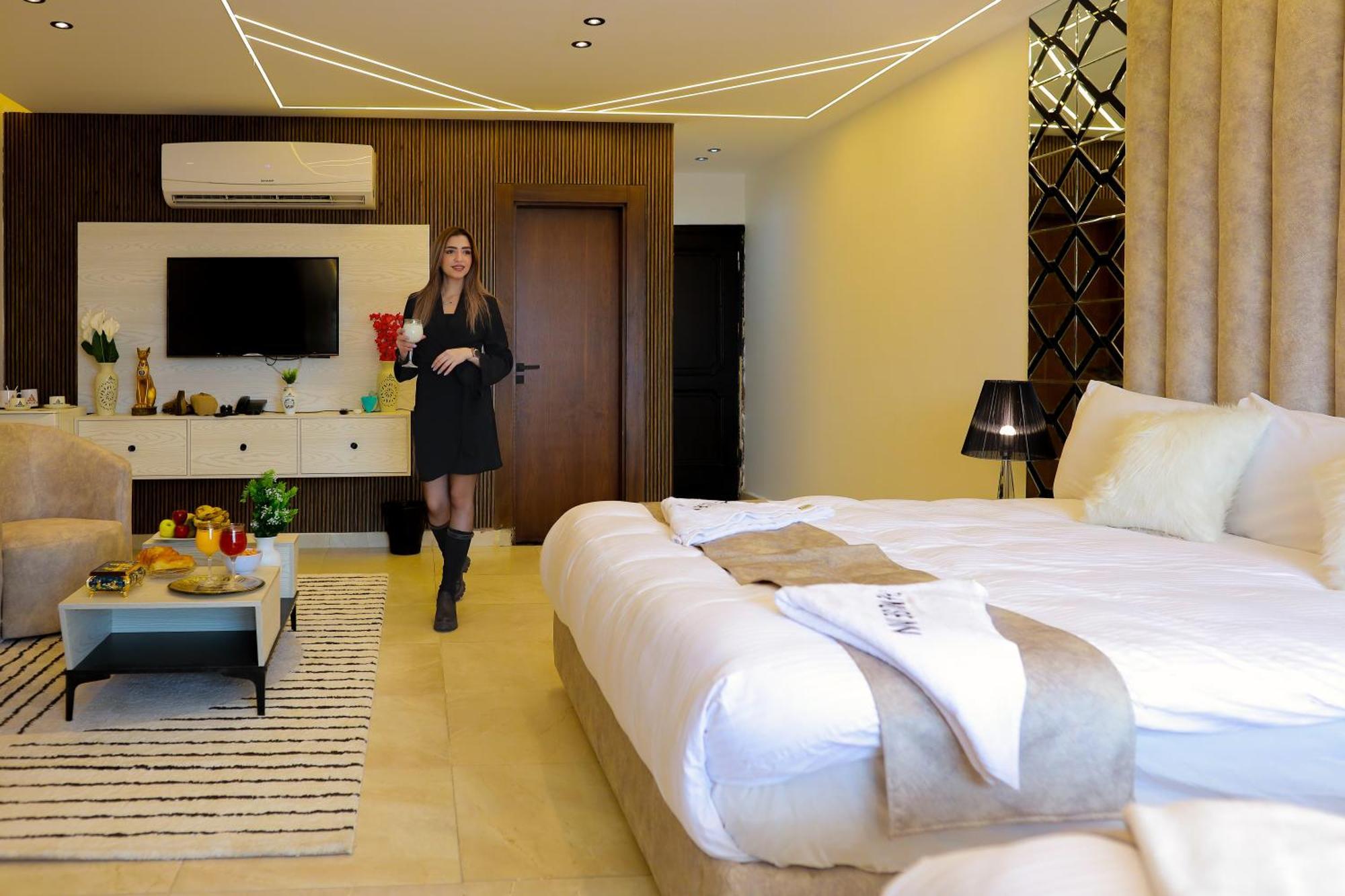 The Muse Pyramids Inn Kafrat al Jabal Luaran gambar
