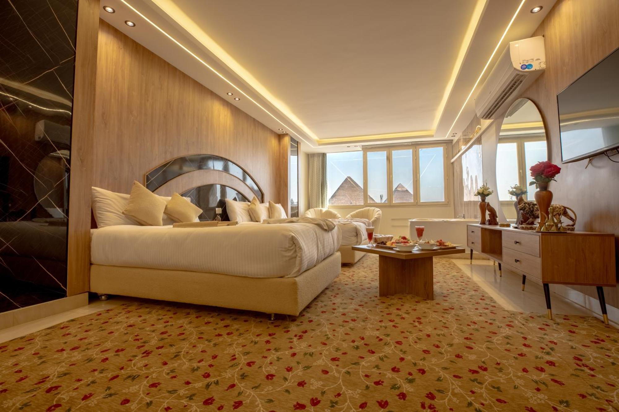 The Muse Pyramids Inn Kafrat al Jabal Luaran gambar