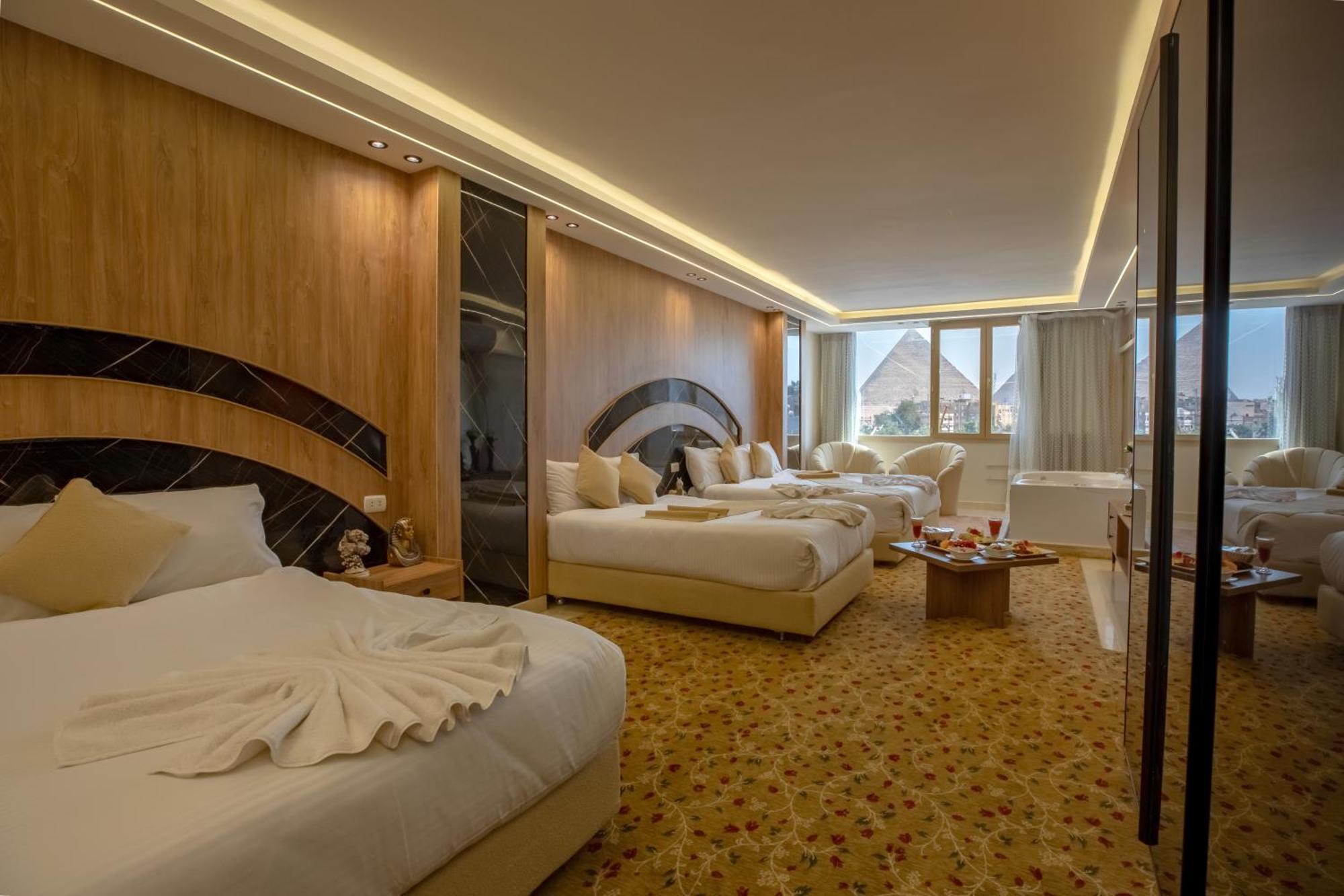 The Muse Pyramids Inn Kafrat al Jabal Luaran gambar
