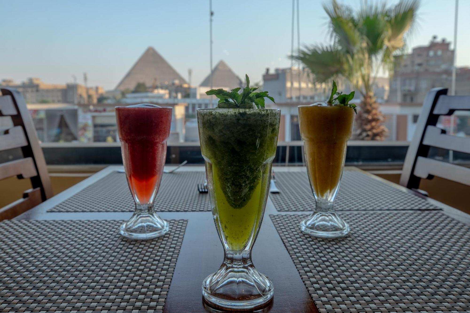 The Muse Pyramids Inn Kafrat al Jabal Luaran gambar